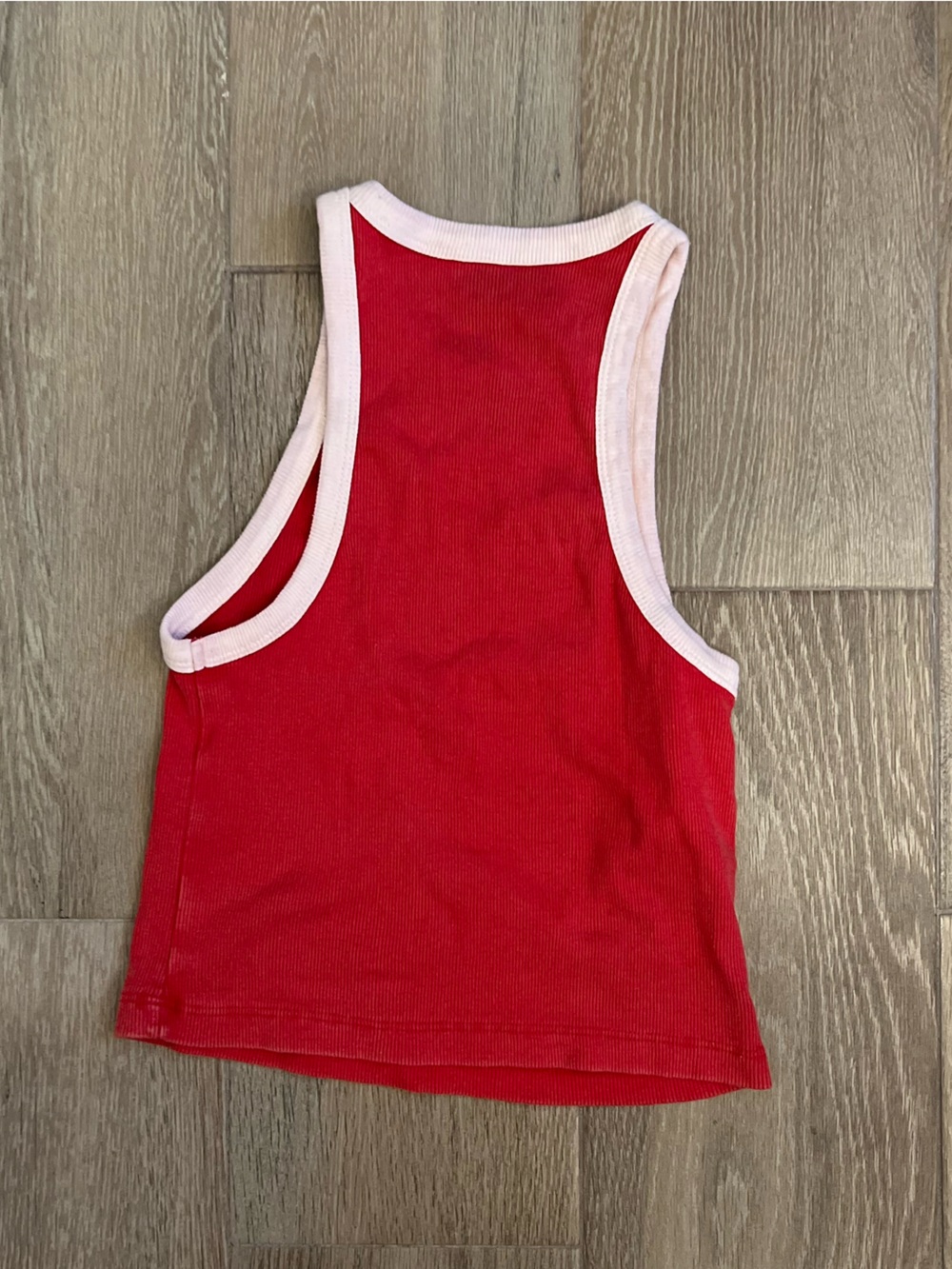 Red 'TEXAS' Ringer Tank Top - Picture 2 of 3